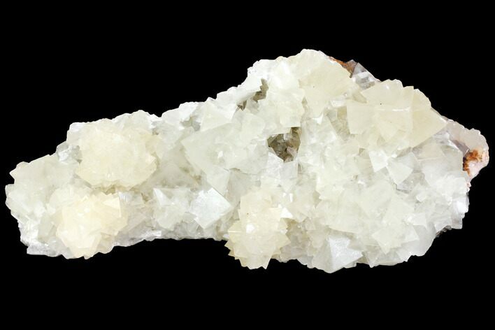 Fluorescent Calcite Crystal Cluster on Barite - Morocco #141029